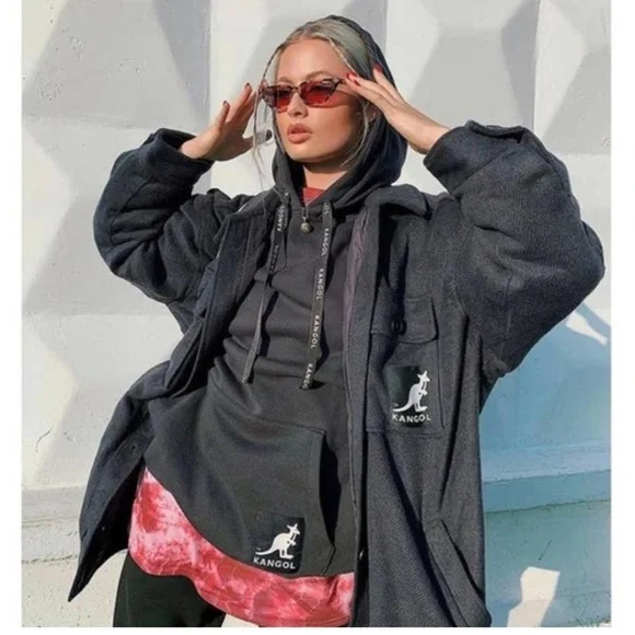 Kangol x H&M Oversized Shacket - Picture 5 of 7